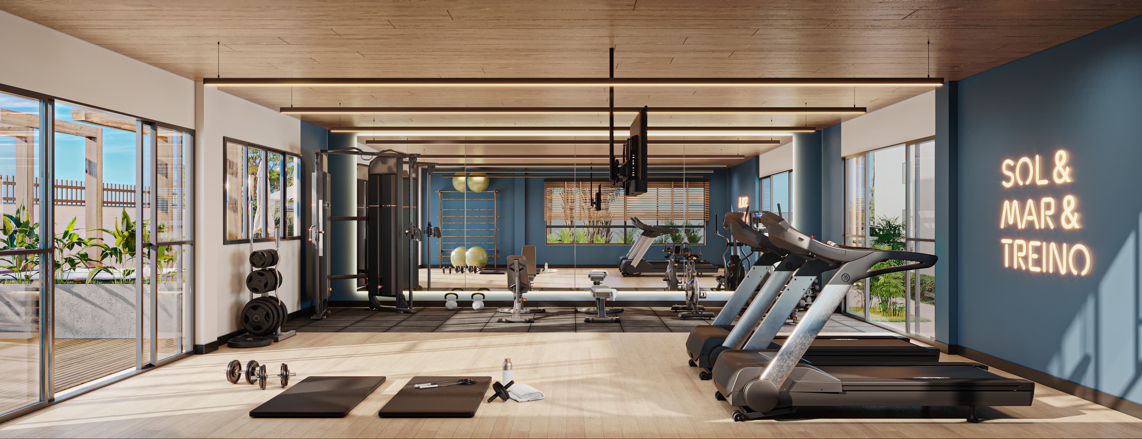 Vista Coqueiral Academia