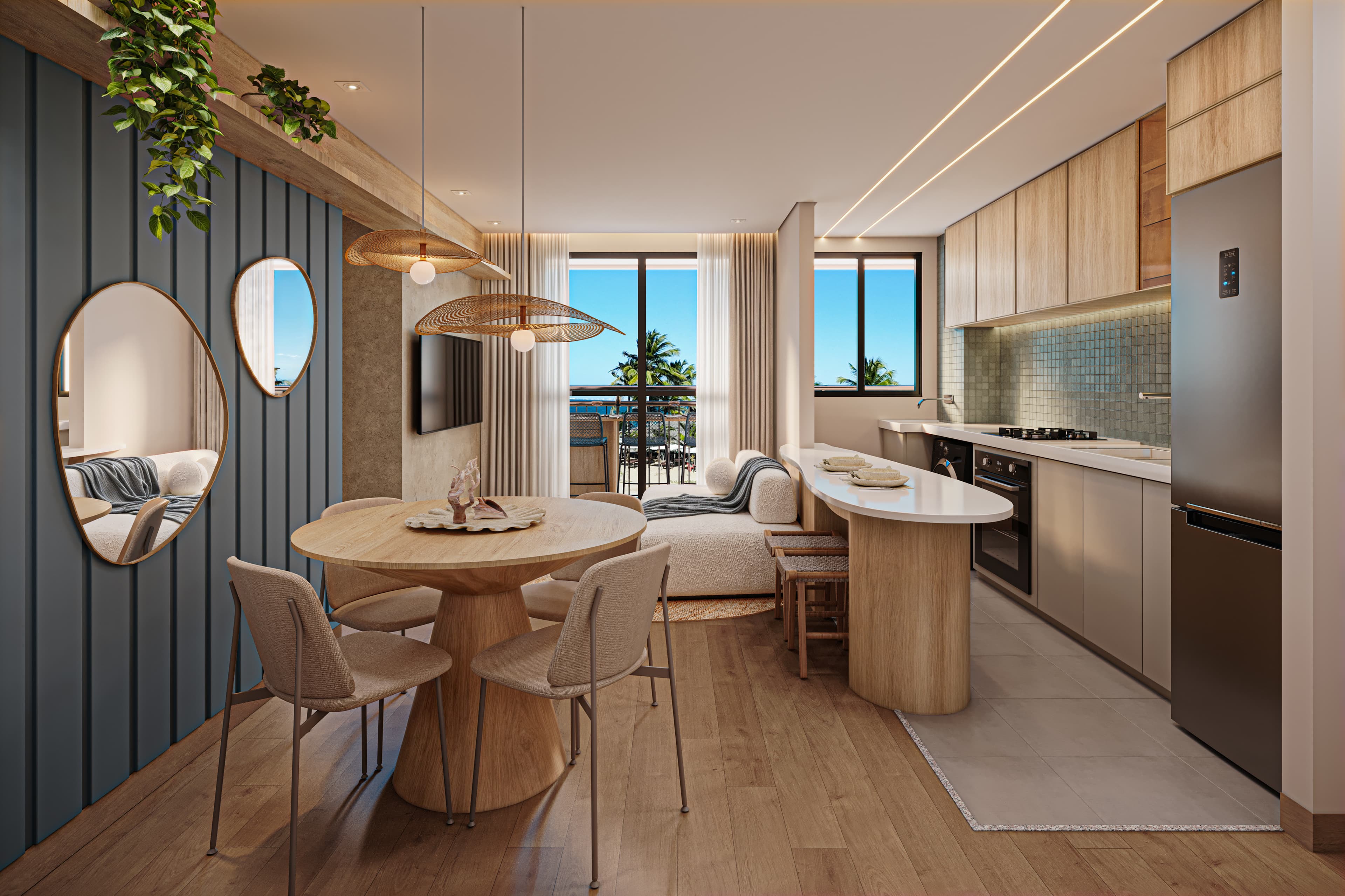 Vista Coqueiral Sala