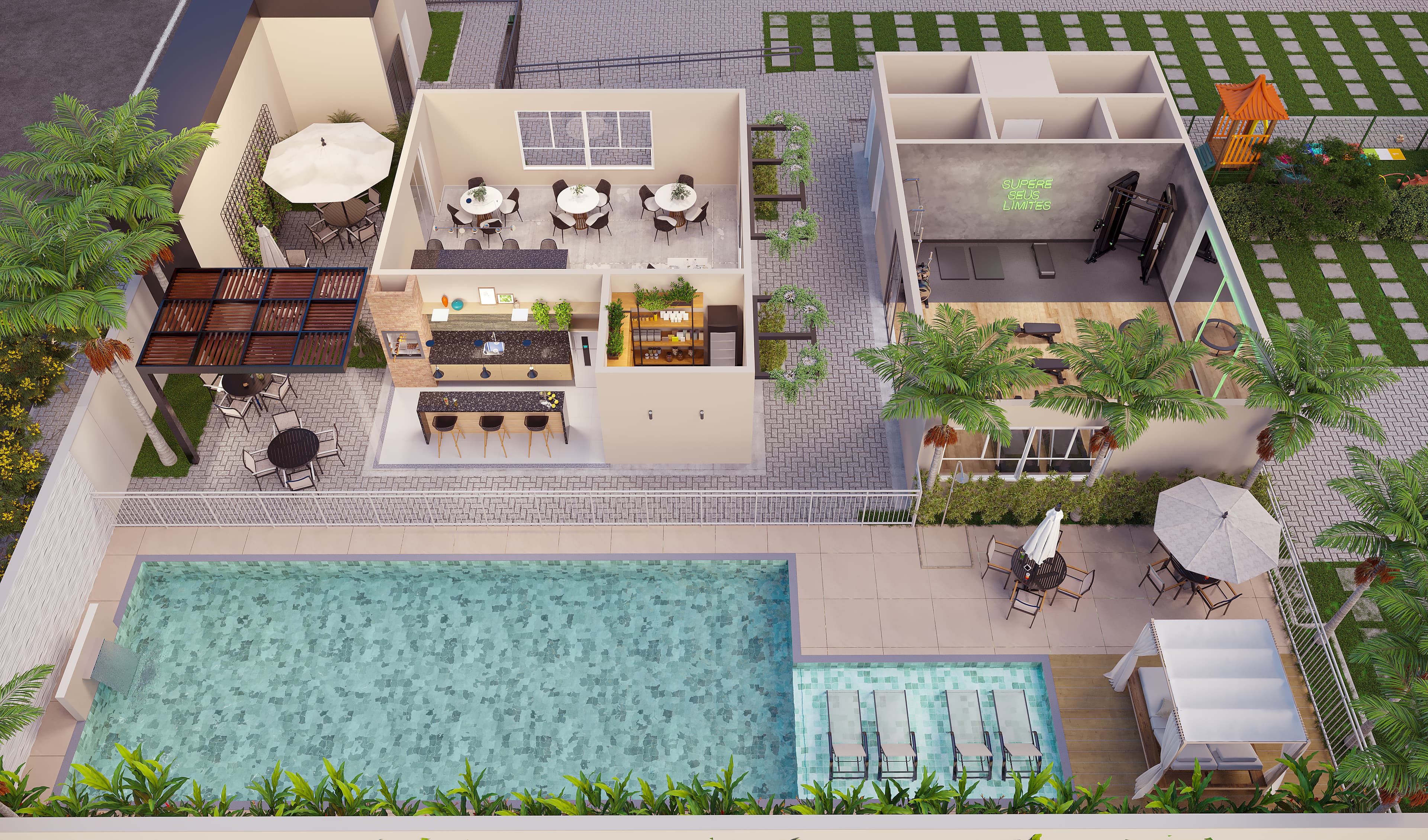 Vista Mar Lazer Terreo